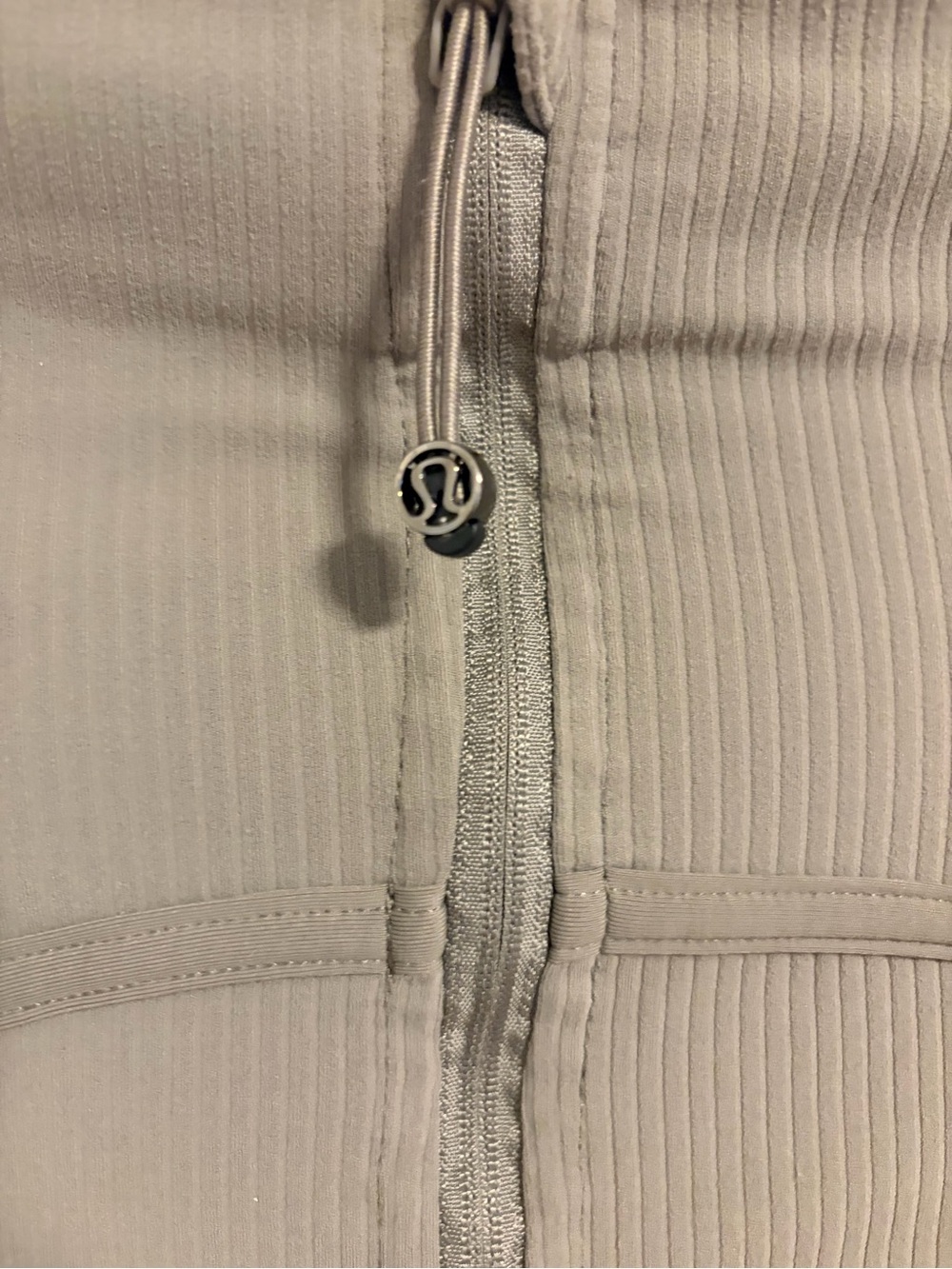 lululemon athletica Ribbed Zip-Front Utility Jacket in Olive - Picture 3 of 4